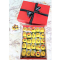 25pcs Emoji Chocolate Strawberries Gift Box